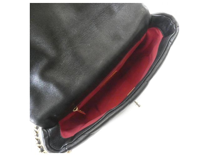 Borsa a tracolla Chanel 19 AS1160 Nero - vista 8