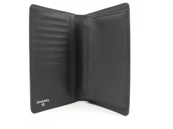 Chanel Sevruga Long Wallet Schwarz - Ansicht 5