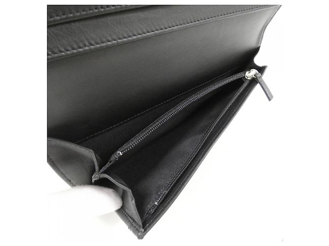 Chanel Sevruga Long Wallet Schwarz - Ansicht 7
