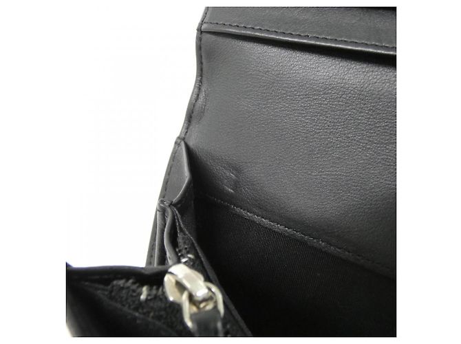 Chanel Sevruga Long Wallet Schwarz - Ansicht 8