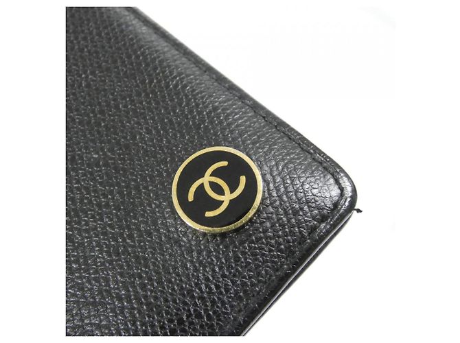 Portacarte Coco Button Line 20910 Chanel Nero - vista 5