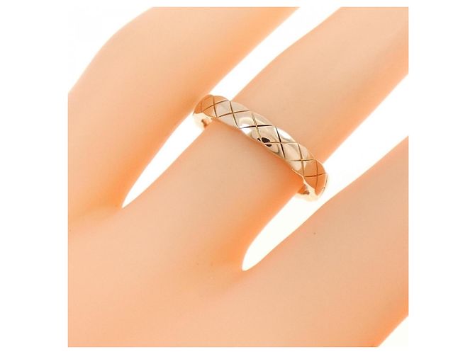 Anello Chanel Coco Crush Mini in oro rosa D'oro - vista 4