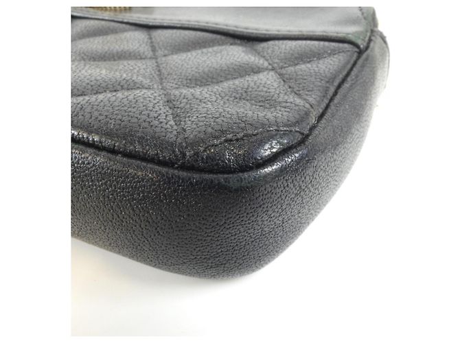 Chanel 70118 Portafoglio con catena in pelle nera Nero - vista 3