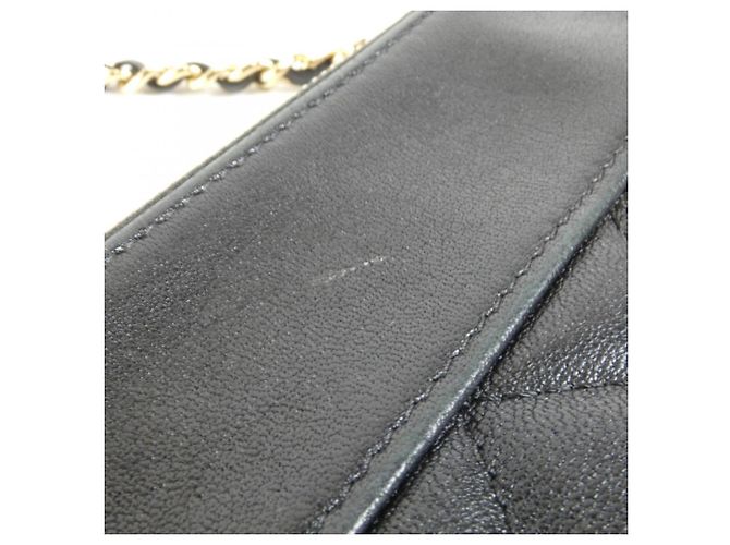 Chanel 70118 Portafoglio con catena in pelle nera Nero - vista 5