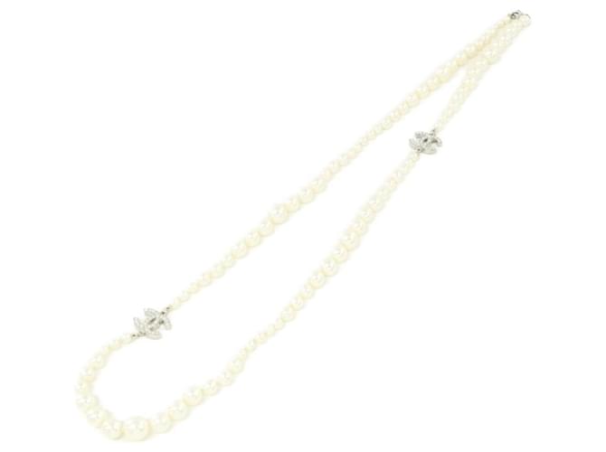 Collana bianca Chanel 27012 Bianco - vista 2
