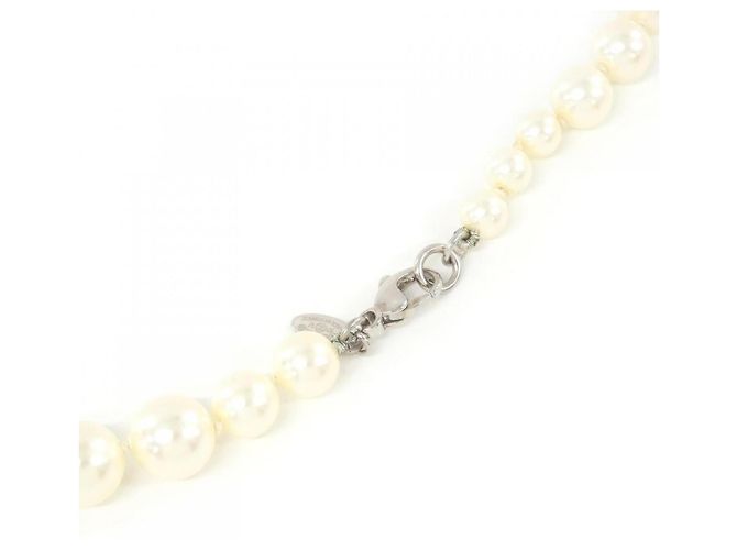 Collana bianca Chanel 27012 Bianco - vista 5