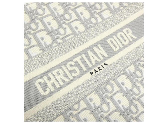 Borsa Christian Dior DIOR OBLIQUE Book Tote Small Marrone - vista 4