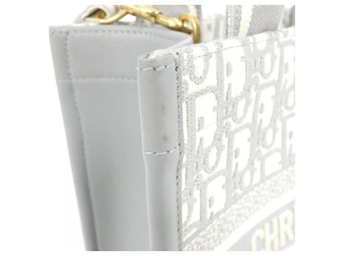 Borsa Christian Dior DIOR OBLIQUE Book Tote Small Marrone - vista 5