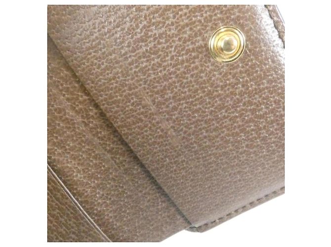 Cartera tríptico Gucci Ophidia Castaño Beige - vista 6