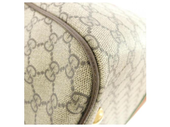 Borsa Boston Gucci SAVOY Marrone Beige - vista 3