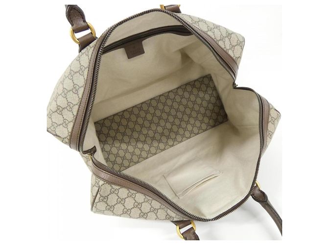 Borsa Boston Gucci SAVOY Marrone Beige - vista 6