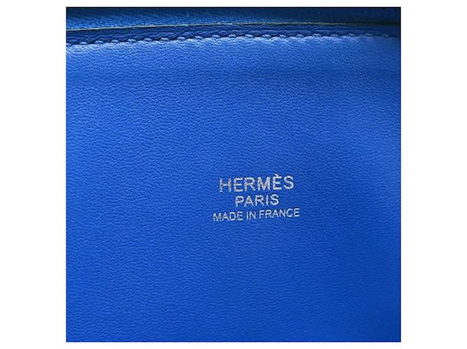 Hermès Hermes Bolide Clemence 31 Blu - vista 4