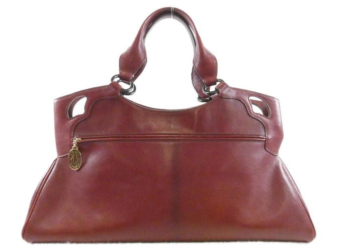 Borsa Cartier Marcello L1000826 Bordò - vista 2