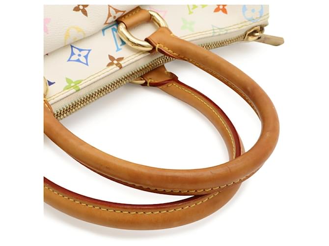 Borsa Louis Vuitton Monogram Multicolor Rita Bianco Multicolore Giallo Monogramma - vista 6