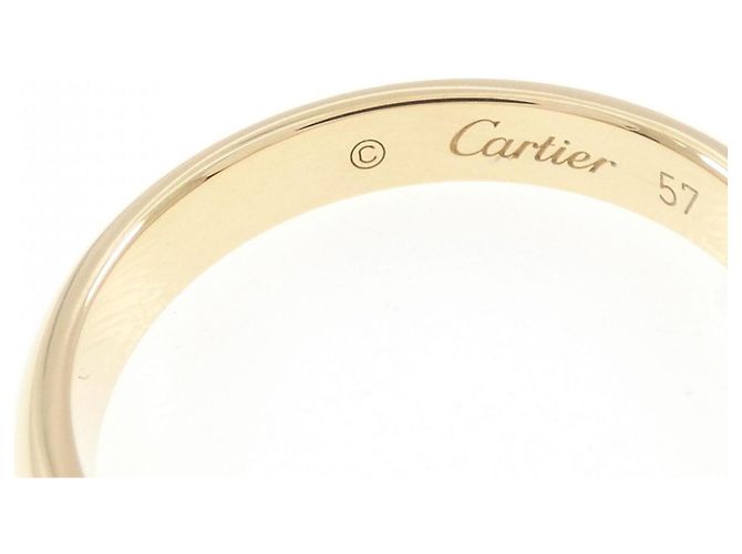 Fede Cartier in oro giallo 18K - vista 3