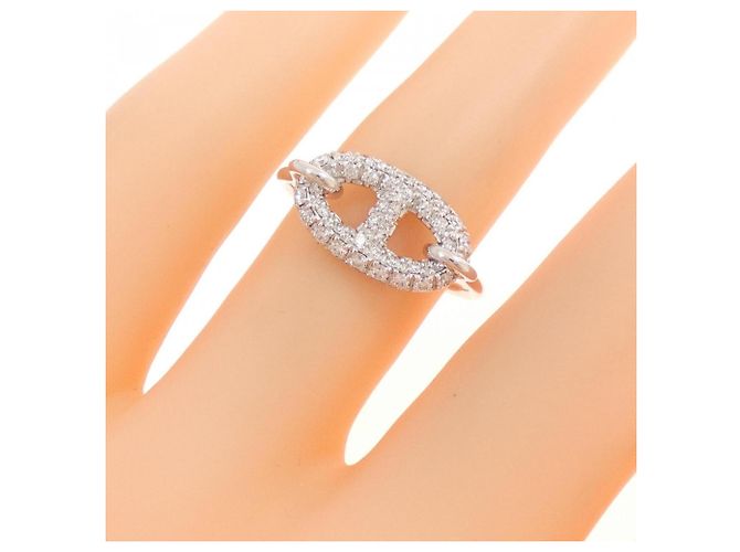 Hermès Hermes Ronde Ring aus Weißgold - Ansicht 5