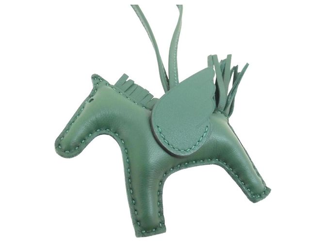 Hermès Charm per borsa Hermes Rodeo Pegasus Verde - vista 2