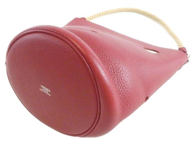 Hermès Borsa a tracolla Hermes Majoire PM Rosso - vista 2