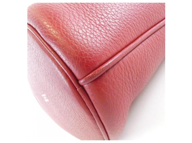 Hermès Borsa a tracolla Hermes Majoire PM Rosso - vista 3