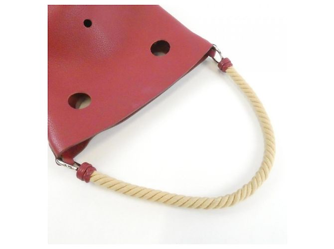 Hermès Borsa a tracolla Hermes Majoire PM Rosso - vista 6