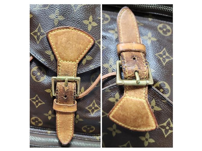 Zaino LOUIS VUITTON Monogram Montsouris GM Marrone - vista 10