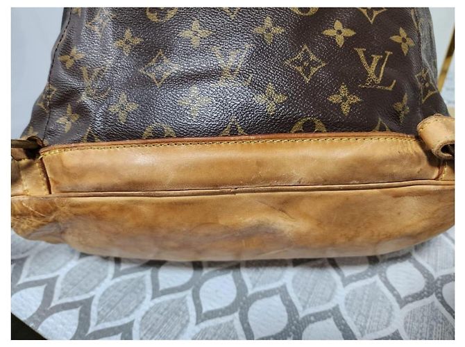 Zaino LOUIS VUITTON Monogram Montsouris GM Marrone - vista 12