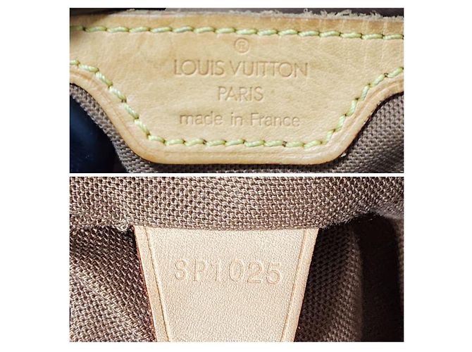 Zaino LOUIS VUITTON Monogram Montsouris GM Marrone - vista 2