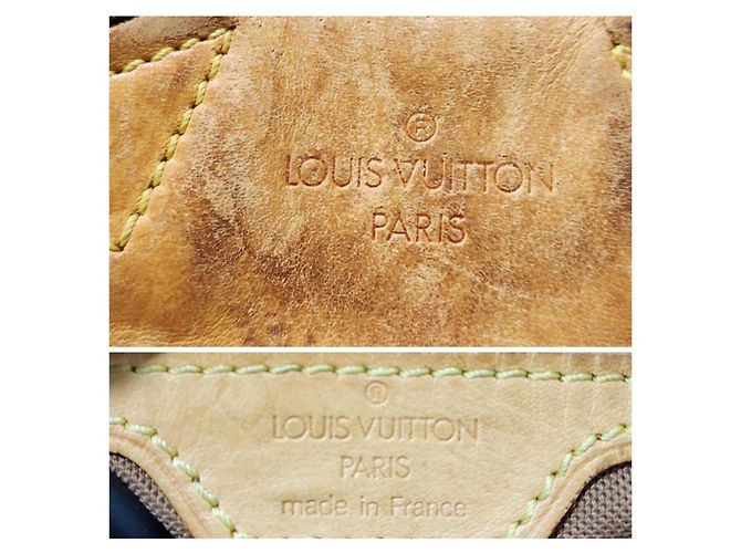 Zaino LOUIS VUITTON Monogram Montsouris GM Marrone - vista 4