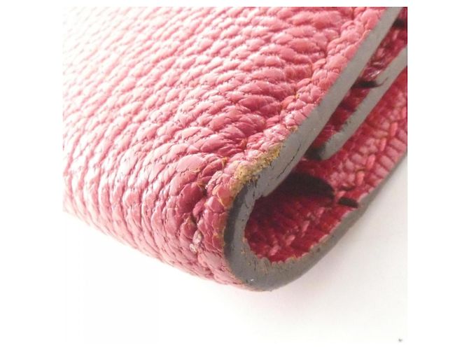 Hermès Bearn Soufflé Long Wallet Rot - Ansicht 3