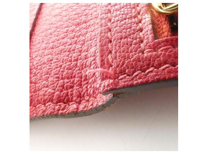Hermès Bearn Soufflé Long Wallet Rot - Ansicht 6