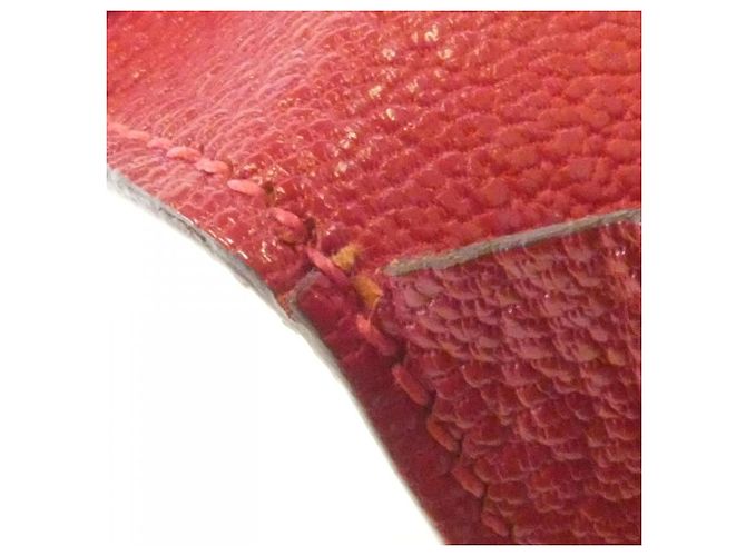 Hermès Bearn Soufflé Long Wallet Rot - Ansicht 7