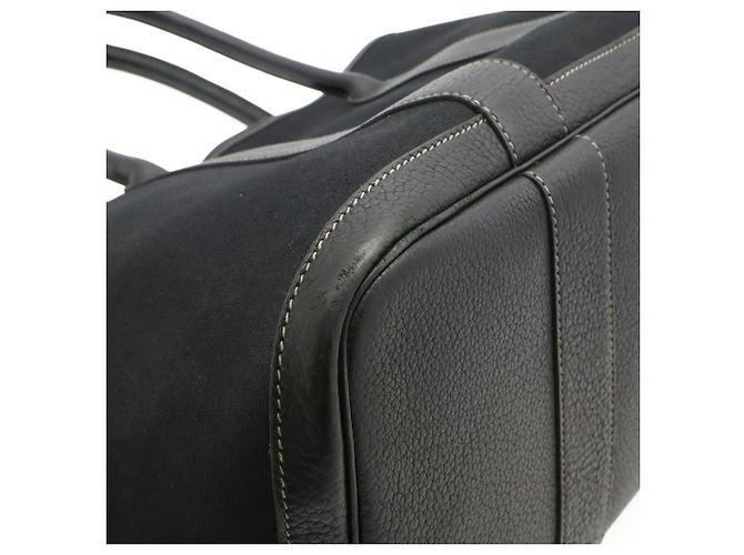 Hermès Bolso Tote HERMES Garden PM Negro - vista 4