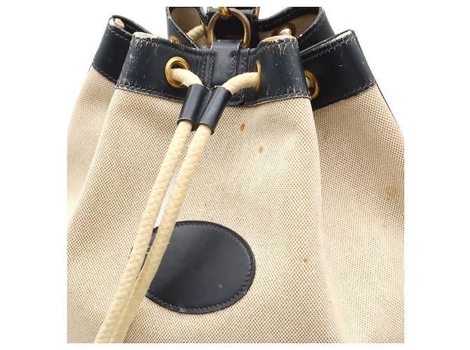 Hermès Borsa a tracolla Hermes Lunch H Perforated Blu navy - vista 8