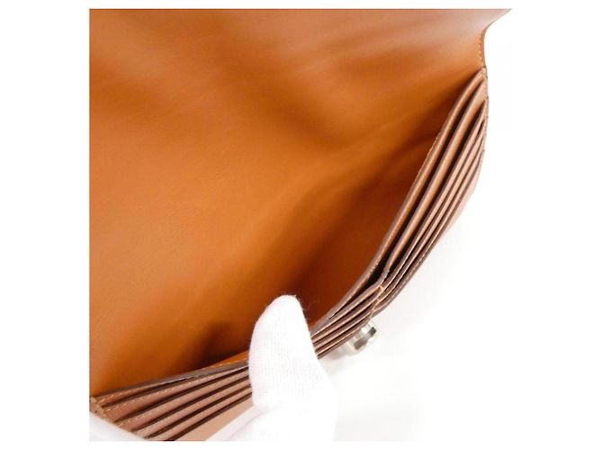 Hermès Hermes Dogon Long Wallet Lila - Ansicht 9