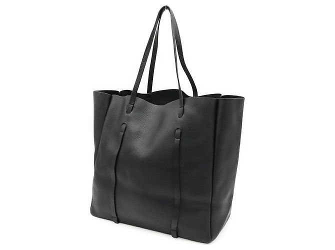 Borsa Balenciaga Everyday Tote M Nero Bianco - vista 3