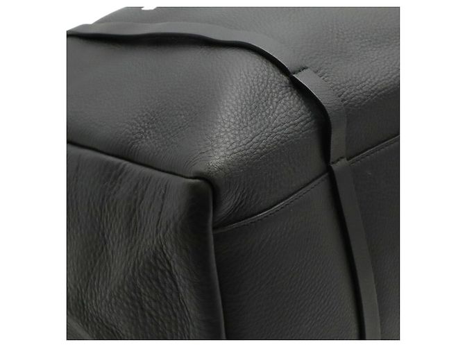 Borsa Balenciaga Everyday Tote M Nero Bianco - vista 4
