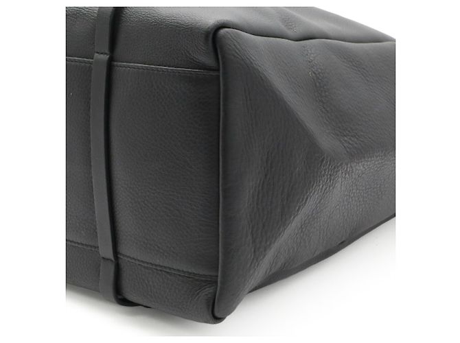 Borsa Balenciaga Everyday Tote M Nero Bianco - vista 8