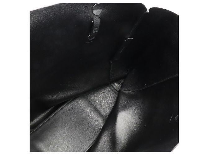 Borsa Balenciaga Everyday Tote M Nero Bianco - vista 9