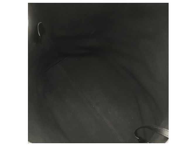 Yves Saint Laurent Black Leather Tote Bag Schwarz - Ansicht 7