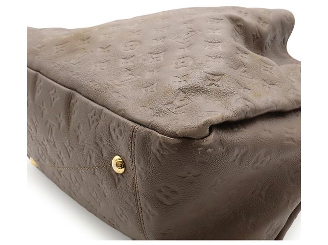 Borsa Tote Louis Vuitton Monogram Empreinte Artsy MM Marrone - vista 4