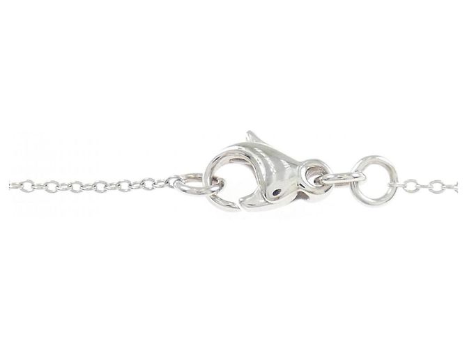 Tiffany & Co Collana Tiffany Cross in oro bianco - vista 5