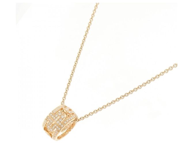 Bulgari Collana Parentesi Bvlgari in oro rosa 18K - vista 2