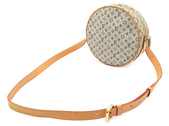 Bolso de hombro Louis Vuitton Monogram Mini Jeanne GM Azul Amarillo Monograma - vista 3