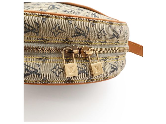Bolso de hombro Louis Vuitton Monogram Mini Jeanne GM Azul Amarillo Monograma - vista 6
