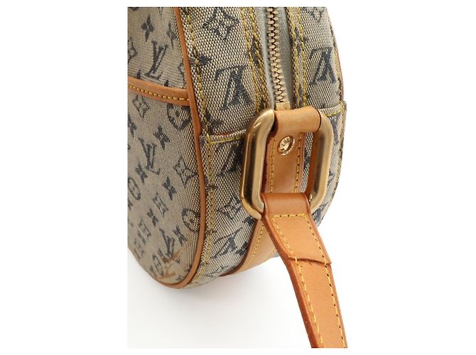 Bolso de hombro Louis Vuitton Monogram Mini Jeanne GM Azul Amarillo Monograma - vista 7