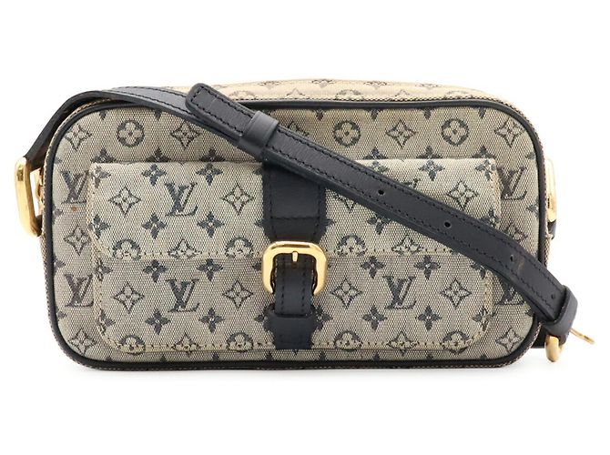 Borsa a Spalla Louis Vuitton Monogram Mini Juliette MM Blu Blu navy Monogramma - vista 2