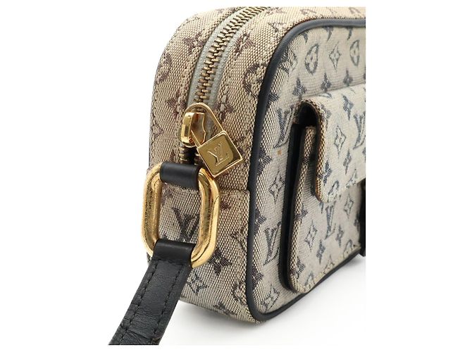 Borsa a Spalla Louis Vuitton Monogram Mini Juliette MM Blu Blu navy Monogramma - vista 6