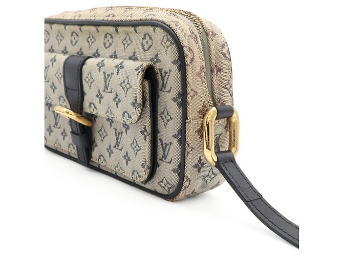 Borsa a Spalla Louis Vuitton Monogram Mini Juliette MM Blu Blu navy Monogramma - vista 7