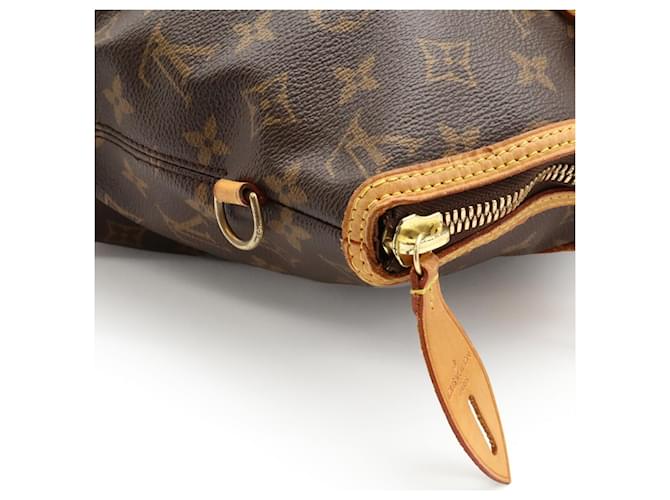 Borsa Louis Vuitton Monogram Lockit Horizontal Marrone Monogramma - vista 5
