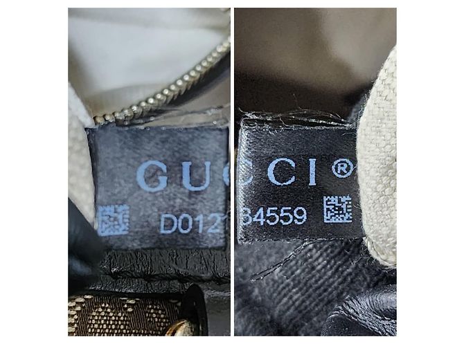 Borsa Boston GUCCI GG Canvas Media Beige/Marrone - vista 4